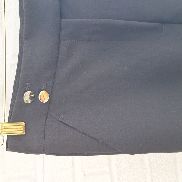 🐦‍⬛ H&M dress pants size 6 with sailor buttons - Picture 2 of 10